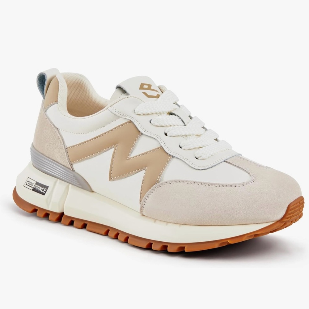 Coolprince Sneakers Lightweight Casual Walking Shoes Comfortable Tennis